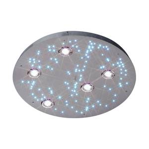 LED-plafondlamp Night Sky zilverkleurig staal