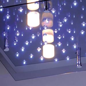 Lampada da soffitto Nightsky Leuchten Direkt - Ferro/Color cromo Color argento 59 luci - LED Ferro/Cromo