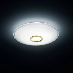 Plafondlamp NUNO metaal/goudkleurig glas