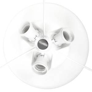 Plafonnier Plafon Textile - 3 ampoules - Blanc