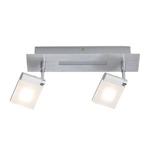 Lampada da soffitto Plaxico Metallo/Materiale sintetico Color argento 2 luci