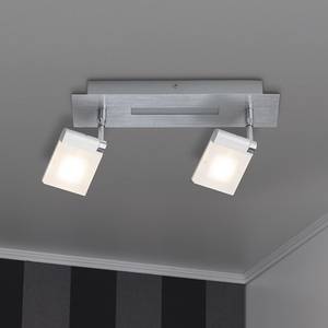Lampada da soffitto Plaxico Metallo/Materiale sintetico Color argento 2 luci