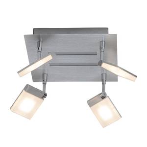 Lampada da soffitto Plaxico Metallo/Materiale sintetico Color argento 4 luci