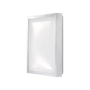 LED-Deckenleuchte Sellin Silber - Aluminium Matt