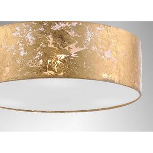 Hanglamp Shade I ijzer/stof - 3 lichtbronnen - Goud - Diameter lampenkap: 40 cm