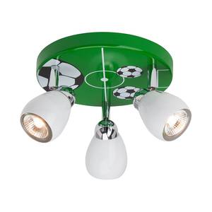 Plafondlamp Soccer meerkleurig metaal 3 lichtbronnen