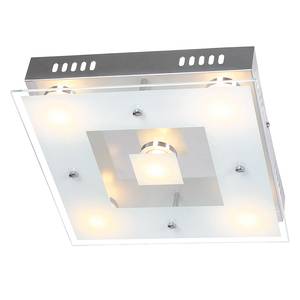 Plafondlamp SPHINX metaal/glas 5 lichtbronnen