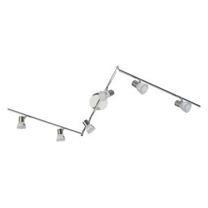 LED-Deckenleuchte Steele II Metall / Glas - Flammenanzahl: 6