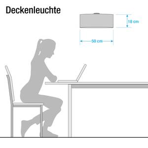 Deckenleuchte Summa III Braun 1 flammig