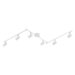 Plafonnier Tarik by Leuchten Direkt Fer Blanc 6 ampoules