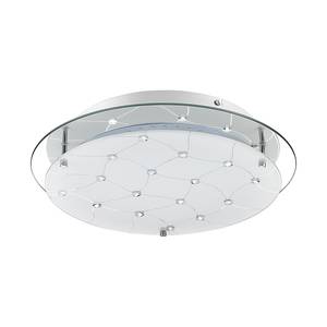 Plafondlamp Trento metaal/glas 1 lichtbron