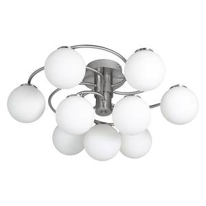 Plafondlamp TROJA metaal/glas - 9 lichtbronnen