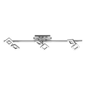 Lampada da soffitto Twins Ferro Color argento 6 luci