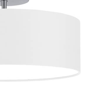 Plafonnier Shima II Tissu / Métal - 2 ampoules - Blanc