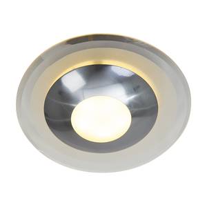 LED-plafondlamp Zelena 1 lichtbron mat nikkelkleurig