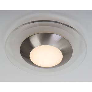 Plafonnier LED Zelena 1 ampoule Nickel mat