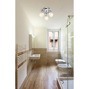 Plafondspot Kensington II glas / ijzer - 3 lichtbronnen