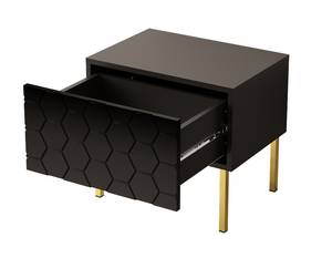 Table de chevet HEXA04 Noir