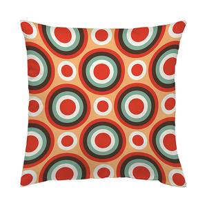 Deko Kissen Retro Orange - Textil - 40 x 40 cm