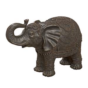 Object Elefant kunsthars - bruin