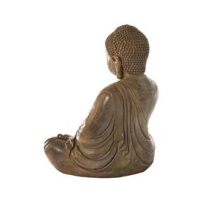 Dekofigur Buddha Meditas Magnesia - Braun