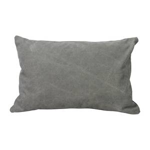 Coussin Drulf Toile tissée à plat - Gris