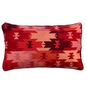 Dekokissen Mexico Baumwolle - Rot - 30x50