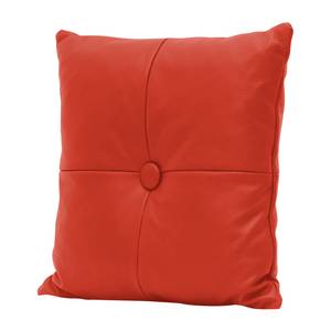 Decoratieve kussens Omnia I 2-delige set- - echt leer - Echt leer Neka: Rood - 48 x 48 cm