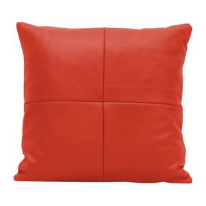 Decoratieve kussens Omnia I 2-delige set- - echt leer - Echt leer Neka: Rood - 48 x 48 cm