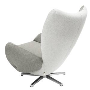 Fauteuil design Tom Tissu jaune moutarde / Gris marron - Gris / Gris clair