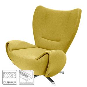 Poltrona di design Tom Tessuto - Giallo senape