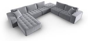 modulares U-Formsofa MIKE 8 Sitzplätze Grau