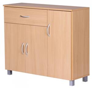 Sideboard ERMIRA Flurschrank Braun - Holzwerkstoff - 30 x 75 x 90 cm