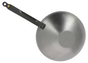 Wok-Pfanne Mineral B Silber - Metall - 2 x 8 x 24 cm