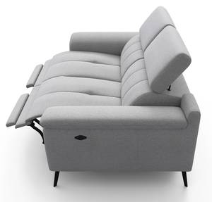 Relaxsofa 2-Sitzer Fiero Silber / Grau - Silbergrau