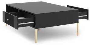 Table basse ISEO CT104 Noir - Doré