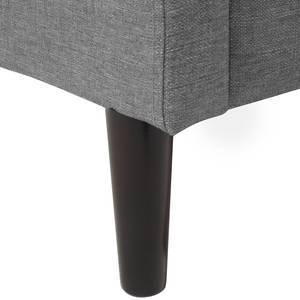 Doppelbett COLMAR Grau - Eiche Dunkel - Breite: 192 cm