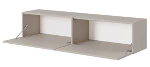 BISIRA - TV-Möbel 140 cm Taupe Grau - Holz teilmassiv - 140 x 30 x 32 cm