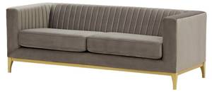 Dreisitzer-Sofa Slender Wood Braun