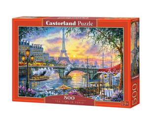 Puzzle Teezeit in Paris 500 Teile Papier - 25 x 4 x 35 cm