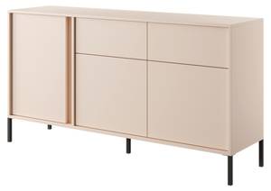 Kommode DAST COD154 3D2D Beige - Holzwerkstoff - Kunststoff - 154 x 82 x 40 cm