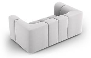 Sofa SERENA 2 Sitzplätze Silber