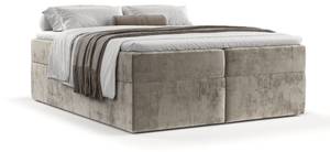 Boxspringbett Yoko Beige - Breite: 180 cm - H3