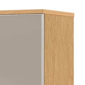 Dielenschrank Alavere I Taupe / Eiche Bianco