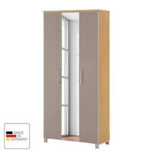 Dielenschrank Alavere II Taupe / Eiche Bianco