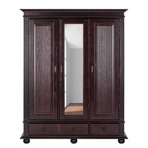 Armoire Frédéric III Bois massif lasuré 3 portes