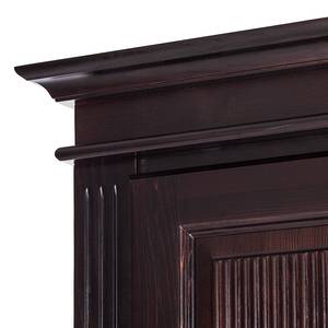 Armoire Frédéric III Bois massif lasuré 3 portes