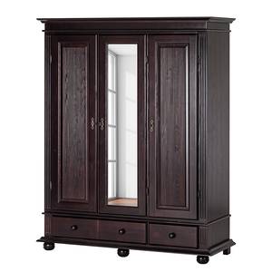 Armoire Frédéric III Bois massif lasuré 3 portes