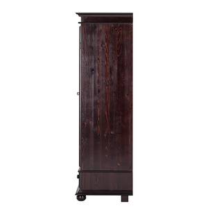 Armoire Frédéric III Bois massif lasuré 3 portes