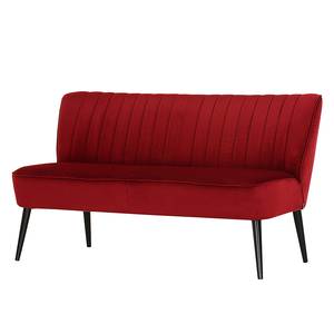 Diningsofa Melina (2-Sitzer) Microfaser - Rot